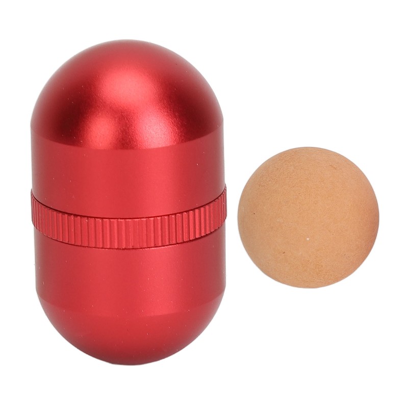 Egg Shape Volcanic Face Roller Reusable Aluminum Alloy Shell Oil