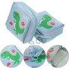 2 Piezas Bolsa de Almacenamiento de Toallas Sanitarias Mini Portátil