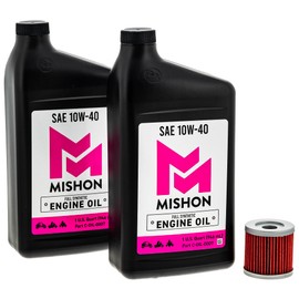 MISHON Engine Oil Change Kit for Suzuki QuadRacer 450 LTR DRZ