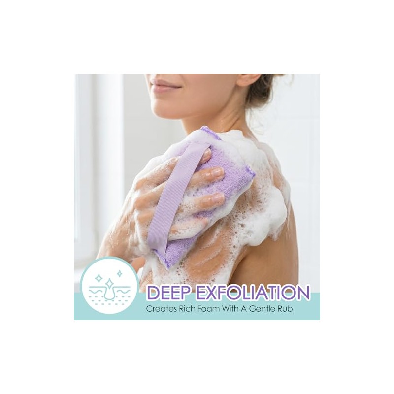 Evridwear Diseñado Una Experiencia Ducha Más Cómoda Exfolia Manera Suave