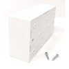 Maincore Surface Dual Mounting Back Box for Electrical & Ethernet