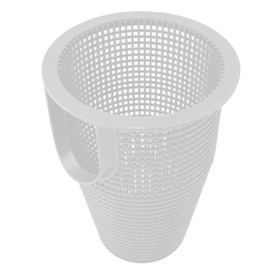 Pool Pump Strainer Basket, Pump Basket Compact Efficient Rubber for Repairing (White)