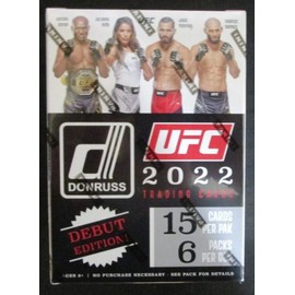 2022 Panini Donruss UFC Blaster Box (6 Packs/15 Cards)