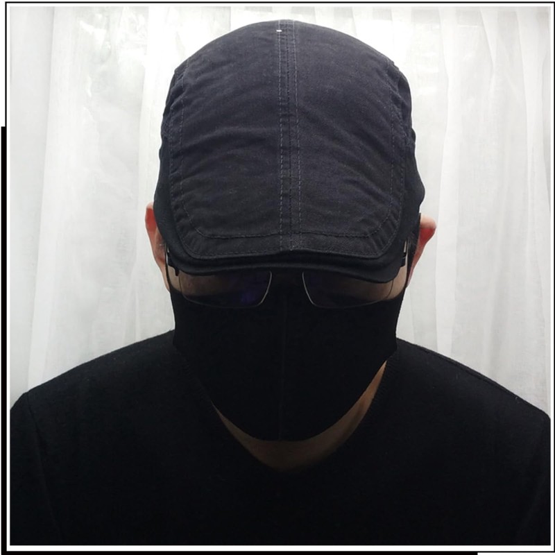 Qzkouma QIAM-7251 Men's Hat, Newsacket, Spring, Summer, Autumn, Winter, Cotton,