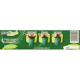 Bolsas para Basura Jumbo con Nudo Fácil, Jumbo 75Cm X 90Cm, Negro