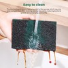 10 PCS Heavy Duty Scour Pads,Green Scrub Pads,Diamond Sponge Cleaning