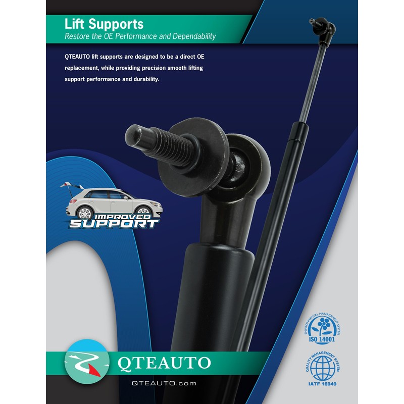 PM Auto Pair of 2 Rear Tailgate Lift Support for