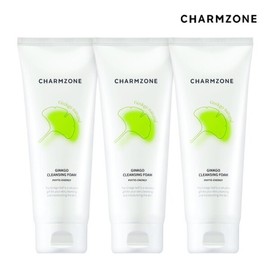 Charmzone Ginkgo Natural Hypoallergenic Cleansing Foam 200ml 3pcs / 참존 징코 내츄럴 저자극 클렌징 폼 200ml 3개