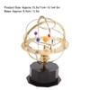 Agatige Solar System Model, Metal Solar System Planetarium Mechanical Rotatable