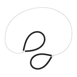 21.5 Inches Clay Cutters Wire, Luxiv Cut Off Tools for Clay Artists with Black Hand Pottery Wheel Tools Pottery Cut Off Tools (1)