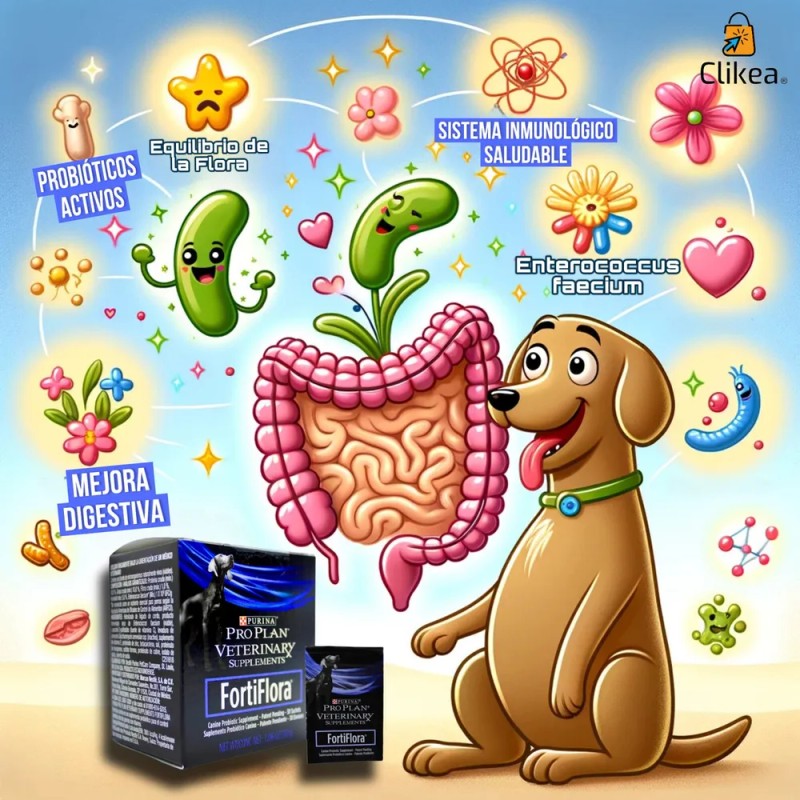 Fortiflora Probioticos Para Perro 30 Sobres