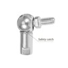Kozelo 4pcs CS10 Angle Ball Joint M6x1.0 Right Female Thread