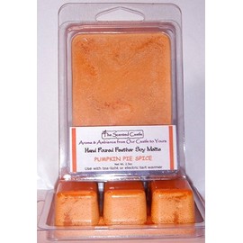 2 Pack Scented Soy Wax Melts - Pumpkin Pie Spice by The Scented Castle