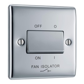 BG Electrical 3-Pole Fan Isolator Switch