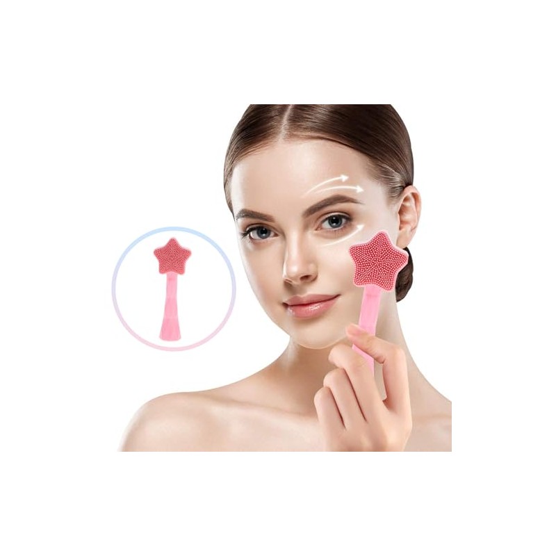 CATIEBYE - Cepillo Facial Manual de Limpieza y Masaje para