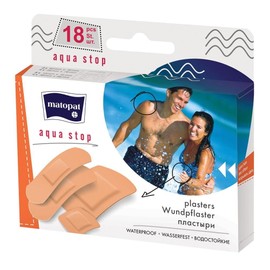 Matopat Aqua Stop Wound Plasters Set of 18 Plasters