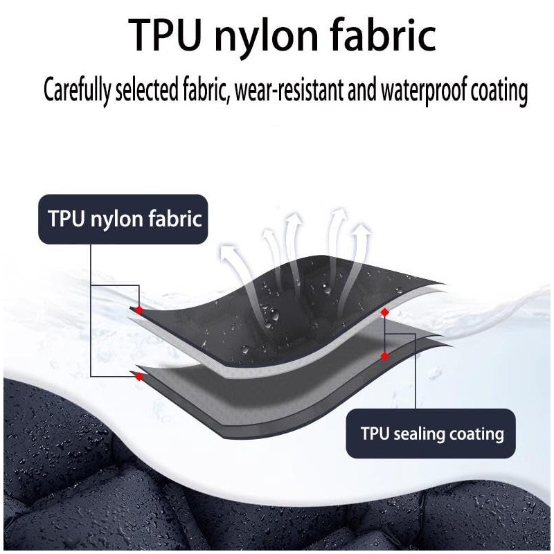 ＹＷＨＷＬＸ Camping Mat, Inflatable Sleeping Mat, Self Inflating Ultralight Sleeping