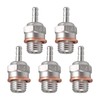 5Packs RC Glow Plug #4 N4 Medium Hot Spark Nitro