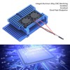 4B Cooling Fan Metal Shell Aluminum Alloy Case with Heatsink