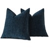 Sungeek Set of 2 Soft Chenille Cushion Covers 60x60cm Square