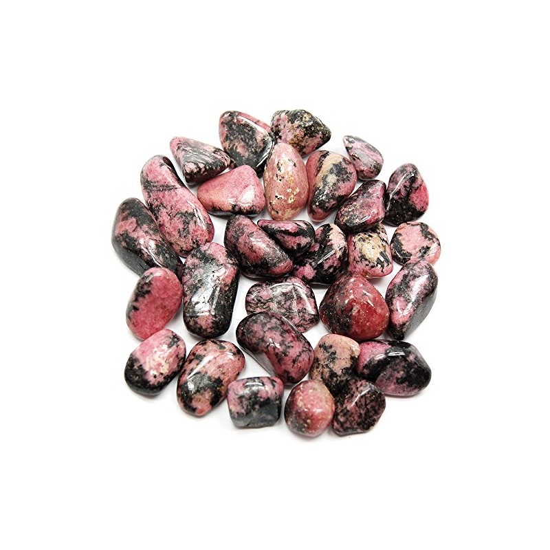 Pachamama Essentials Rhodonite Tumbled Stone - Healing Stone - Crystal