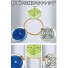 Spirit Level Bubble Level Yellow 4-Piece Set High Precision Round