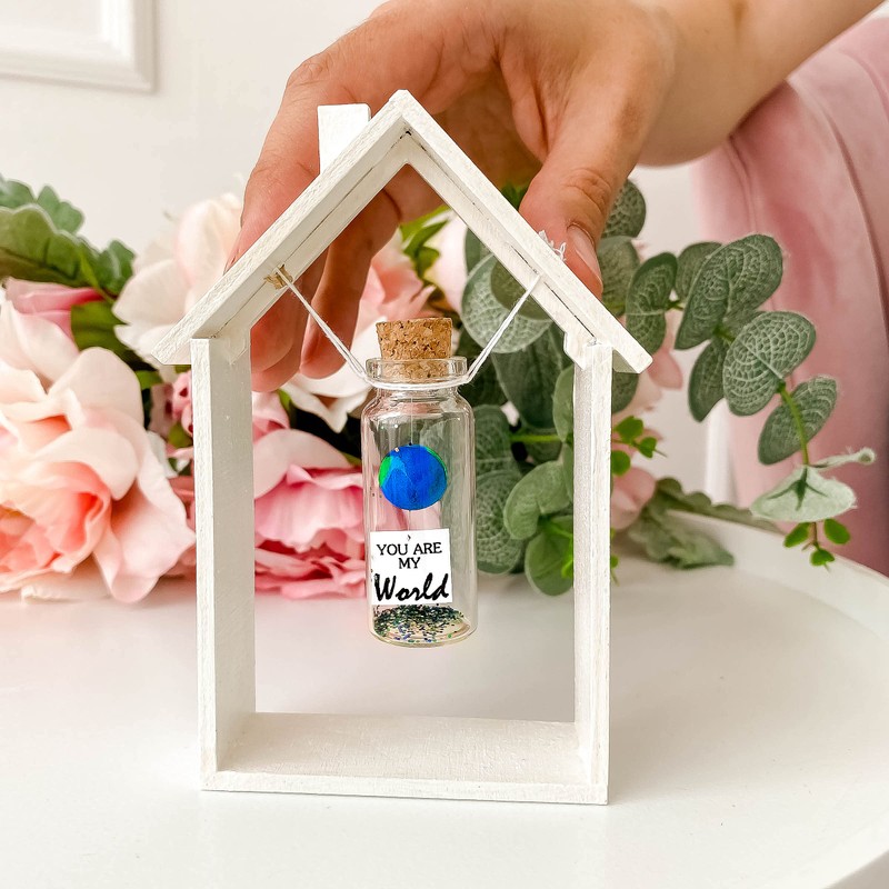 You are My World Decorative Jar for Boyfriend or Girlfriend,