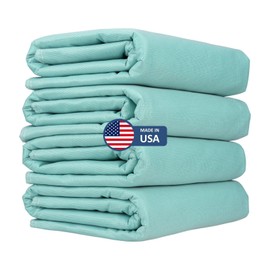 AbsorbEase® Washable Underpads 34"x36" - Waterproof, Ultra-Absorbent Incontinence Bed Pads for Adults, Seniors, Kids, Pets, Reusable Pee Pads, Odor Neutralizing, Latex-Free, USA Made (Pack of 4)