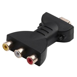 HDMI to AV Adapter, RGB Adapter 1080P HDMI to RGB for RCA Component Converter