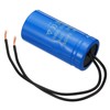 PATIKIL CD60 Run Capacitor 75uF 250VAC 2 Wire 50/60Hz Motor