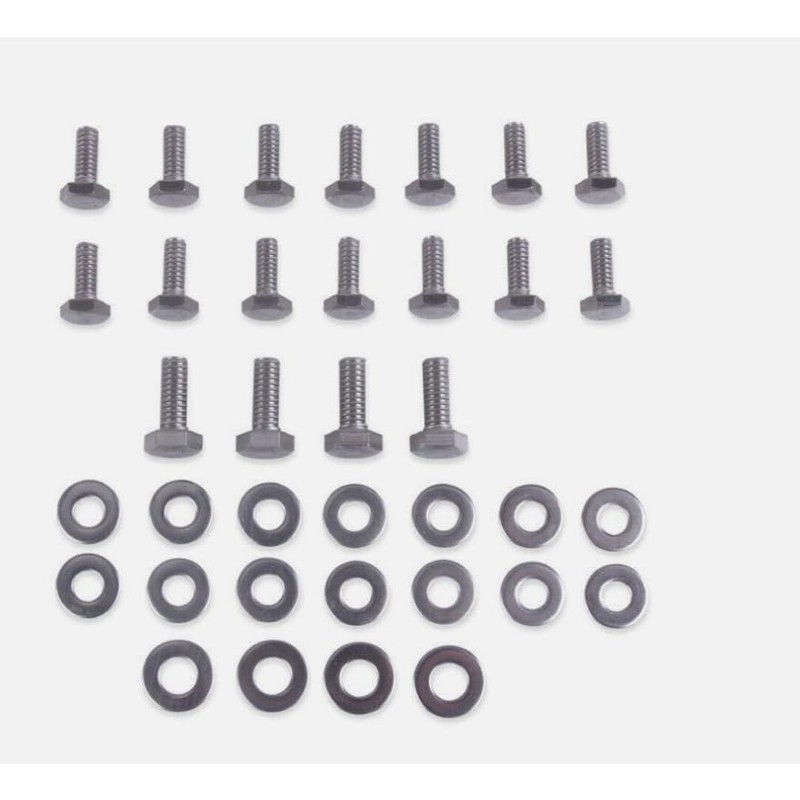 205 PCS/SET SHLPDFM SBC Chevy Engine Bolts Kit Stainless Small