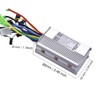 Brushless Controller, Aluminium Alloy E-Bike Brushless Controller for Steady Speed,