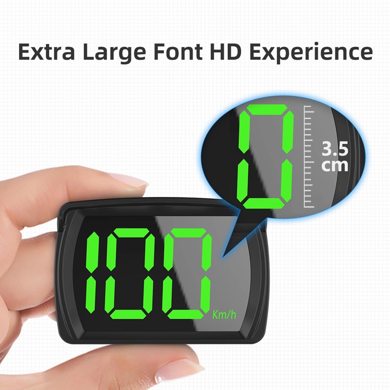 GPS Speedometer, Car Headup Display MPH, Digital Speedometer car MPH