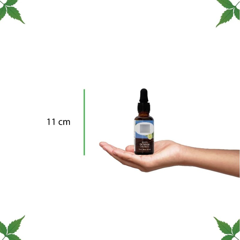 Aceite de NEEM Orgánico 100% puro sin diluir - Azadiractina