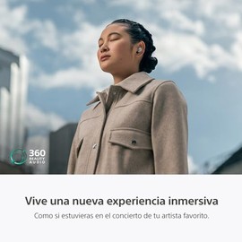 Sony Earbuds WF-1000XM5 con cancelación de Ruido, Plata (Versión Oficial con Garantía Local)
