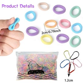 900Pcs Girls Hair Bands, Hair Elastics, Hair Bands for Girls, Kids Hair Bands, Toddler Hair Bands, Baby Hair Bands, Hairbands Girls, Girls Hair Bobbles, Kids Hair Bobbles, Hair Bands for Women Girls