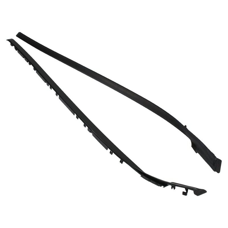 Driver and Passenger Side Window Molding Kit Compatible with Lexus