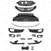 Unbranded 14PC For CIVIC Sedan 2013-2015 Bumper Grille Mesh Fog