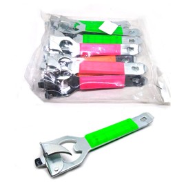 Mooninja Set 12 Pcs Manual Camping Can Opener Heavy Duty Stainless Steel Compact Small Pocket Military Survival Kitchen Tool For Can ฺBottle Beer Soda Milk Tin (Random Color)