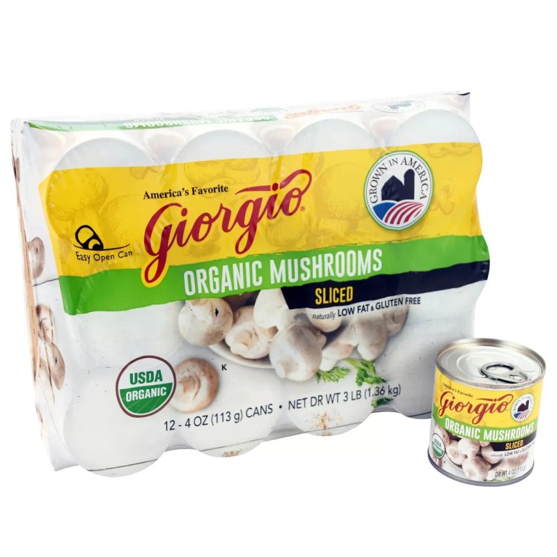 Giorgio Organic Mushrooms (4 oz., 12 pk.) Great Price