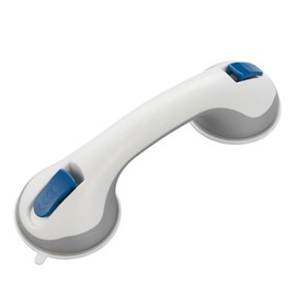 Shower Handles for Elderly Suction,Handicap Safety Bathroom Bathtubs Toilet,Grab Bar for Bathtub And Showers Handle,1 Pack 11.78 Inch 166.8 Lbs Wall Shower Grab Bars for Seniors,Hand Rails Suction Cup