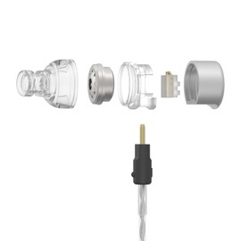 TANCHJIM One in-Ear-Motinors Wired HiFi Interchangeable line Earphones for Music Game (3.5mm with No Mic)