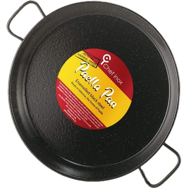 Garcima 4-Inch Enameled Steel Paella Pan, 10 cm