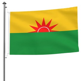 Flag of United Liberation Front of Asom Flag 5x8 Ft Durable Polyester Double-Sided Funny Outdoor Decorative Banner Home Patio Flags Yard Welcome Flag