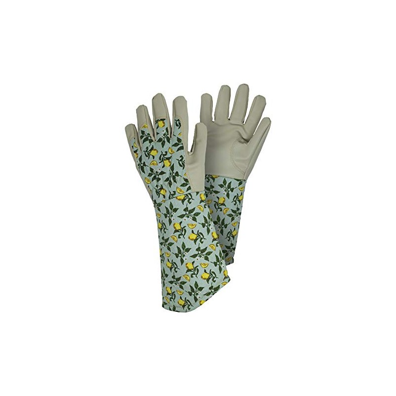 Ladies Sicilian Lemon Gauntlet Gloves