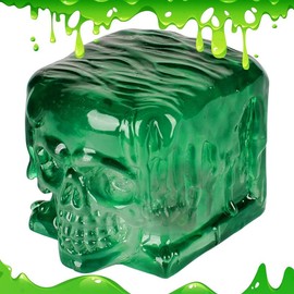 Skull Gelatinous Cube Dice Jail - Translucent Resin Dice Holder and Cage - Perfect DND Accessories and Gifts for Tabletop RPG Gamers (Skull) - Item Shape: Dragon Egg