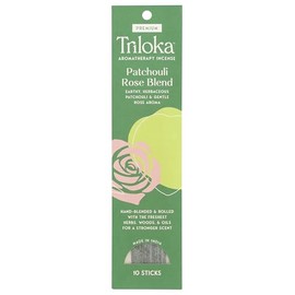 TRILOKA Incense Patchouli Rose, 10 CT