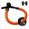 BCJCLTS Long Synthetic Soft Shackle & Winch Recovery Ring Kit,