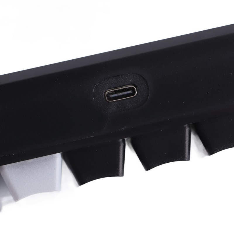 Gaming Keyboard Type C 84 Keys RGB Backlit Ergonomically Curved