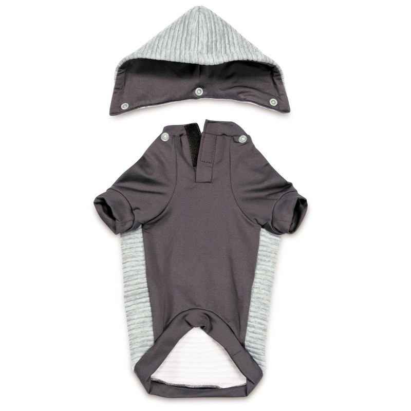 Zack & Zoey Elements Textured Stretch Hoodie for Dogs, Large